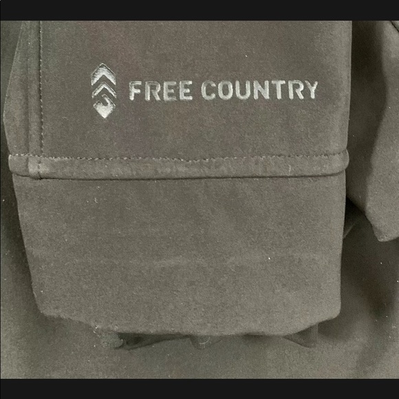 New! Women’s Free Country Black Hooded Jacket S - Picture 7 of 10